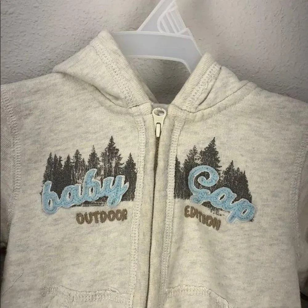 Baby Gap Outdoor Edition‎ Zippered Hooded 6-12 Months Jacket